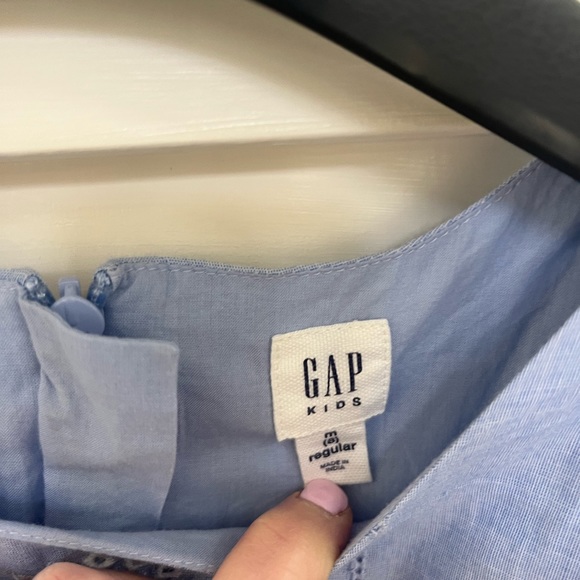 Gap Kids Chambray Dress sz 8 (M) - Picture 4 of 4